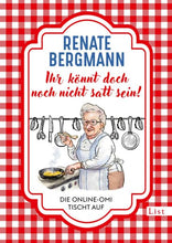 Lade das Bild in den Galerie-Viewer, Ihr könnt doch noch nicht satt sein! Buch plus Schürze
